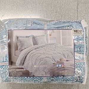 Original Packaging -  Vacuum Sealed Blue Comforter Set 1826-K